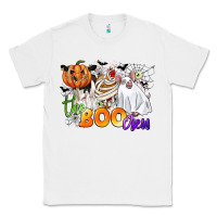 White the boo crew Classic Tee - CowGirlArtShop