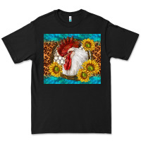 Black western rooster Premium Tee - TumblerDesignByShophia