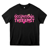 Black breast cancer occupational therapist Heavy Core Tee - texasbilliewilder