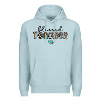 Blue Mist blessed teacher Premium Hoodie - CowhideDigitalArt