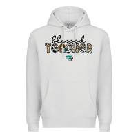 Dove Grey blessed teacher Premium Hoodie - CowhideDigitalArt