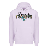 Lilac blessed teacher Premium Hoodie - CowhideDigitalArt