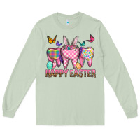Matcha Happy Easter Dental And Egg Long Sleeve Tee - BundleAndBundleShop