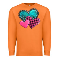 Carrot valentine's day hearts Premium Sweatshirt - AdoDesignShop