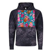 Cloud Black breast cancer coffee cups with butterfly seamless pattern bbs Vintage Hoodie - BundleAndBundleShop