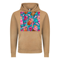 Vintage Camel breast cancer coffee cups with butterfly seamless pattern bbs Vintage Hoodie - BundleAndBundleShop
