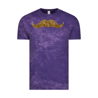 Cloud Purple moustache fa element Vintage Tee - FaDigitalArtStudio