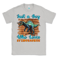 Moon Dust just a boy who loves baby spinosaurus Classic Tee - Artiststas