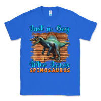 True Royal just a boy who loves baby spinosaurus Classic Tee - Artiststas