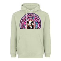 Matcha rainbow cow Heavyweight Hoodie - AdoDesignShop