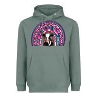 Sage rainbow cow Heavyweight Hoodie - AdoDesignShop
