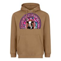Toasted Coconut rainbow cow Heavyweight Hoodie - AdoDesignShop