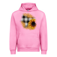 Fuchsia Pink sunflower christmas patch Urban Hoodie - JahusDesignShop