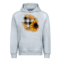 Heather Grey sunflower christmas patch Urban Hoodie - JahusDesignShop