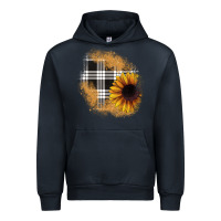 Navy sunflower christmas patch Urban Hoodie - JahusDesignShop