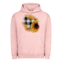 Pigment Salmon sunflower christmas patch Urban Hoodie - JahusDesignShop