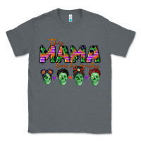 Charcoal Heather personalized this mama loves her monsters Classic Tee - CowGirlArtShop