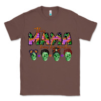 Chestnut personalized this mama loves her monsters Classic Tee - CowGirlArtShop