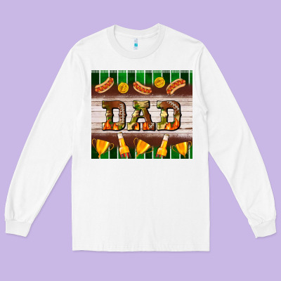 Football Dad Tumbler Long Sleeve Tee Designed By Bundleandbundleshop