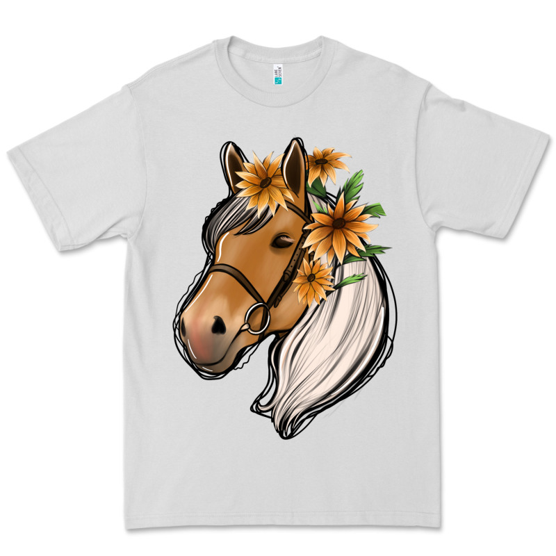 Floral Horse Premium Tee by Jasminsmagicworld | Teevron