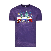 Cloud Purple dental christmas tree teeth and winter ado Vintage Tee - OliviaCreatesArt