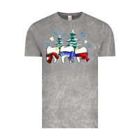 Cloud Rock dental christmas tree teeth and winter ado Vintage Tee - OliviaCreatesArt