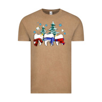 Vintage Coffee dental christmas tree teeth and winter ado Vintage Tee - OliviaCreatesArt