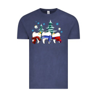 Dental Christmas Tree Teeth And Winter Ado Vintage Tee | Teevron