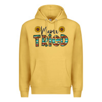 Antique Gold mama tried Premium Hoodie - CowhideDigitalArt