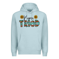 Blue Mist mama tried Premium Hoodie - CowhideDigitalArt