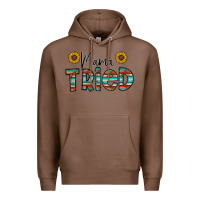 Chestnut mama tried Premium Hoodie - CowhideDigitalArt