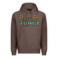 Coffee mama tried Premium Hoodie - CowhideDigitalArt