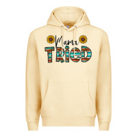 Pina Colada mama tried Premium Hoodie - CowhideDigitalArt