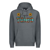 Rock mama tried Premium Hoodie - CowhideDigitalArt