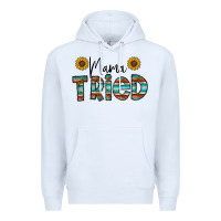White mama tried Premium Hoodie - CowhideDigitalArt