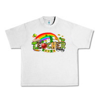 Lunar Rock St. Patrick's Day Teacher Urban Heavy Tee - OliviaCreatesArt
