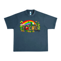 Midnight Navy St. Patrick's Day Teacher Urban Heavy Tee - OliviaCreatesArt