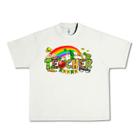 Pistachio St. Patrick's Day Teacher Urban Heavy Tee - OliviaCreatesArt