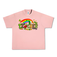 Salmon St. Patrick's Day Teacher Urban Heavy Tee - OliviaCreatesArt