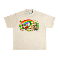 Sandshell St. Patrick's Day Teacher Urban Heavy Tee - OliviaCreatesArt