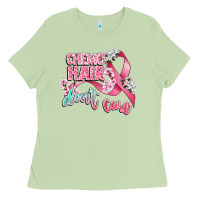 Matcha chemo hair dont care Ladies Tee - CowGirlArtShop