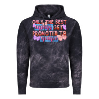 Cloud Black only the best moms get promoted to nana Vintage Hoodie - FaDigitalArtStudio