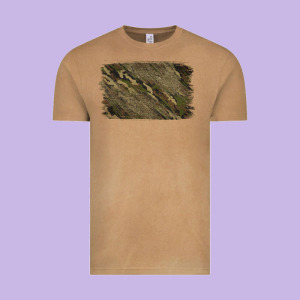 Camouflage Glitter Background Vintage Tee Designed By Jasminsmagicworld