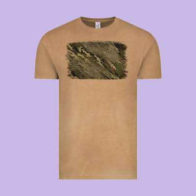 Camouflage Glitter Background Vintage Tee Designed By Jasminsmagicworld