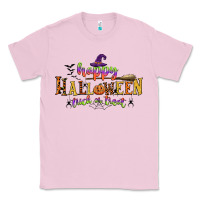 Bubblegum Pink happy halloween trick or treat Classic Tee - CowGirlArtShop