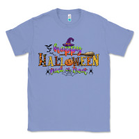 Colony Blue happy halloween trick or treat Classic Tee - CowGirlArtShop