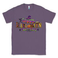 Lavender happy halloween trick or treat Classic Tee - CowGirlArtShop