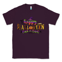 Plum happy halloween trick or treat Classic Tee - CowGirlArtShop