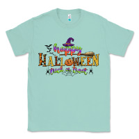Seafoam happy halloween trick or treat Classic Tee - CowGirlArtShop