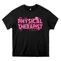Black breast cancer physical therapist Heavy Core Tee - texasbilliewilder